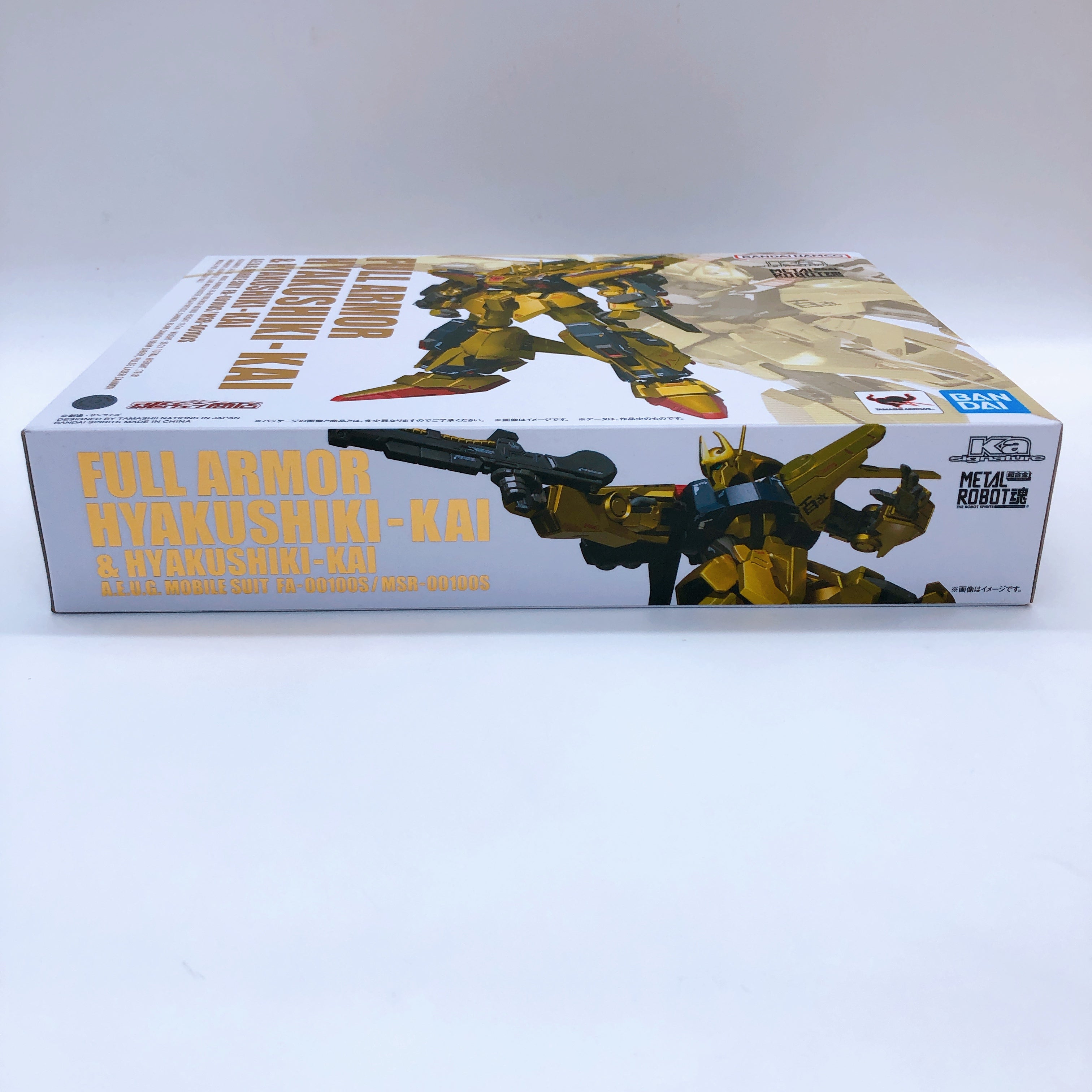 Metal Robot Spirits Ka Signature Hyaku Shiki Kai Full Armor Gundam Figure NEW