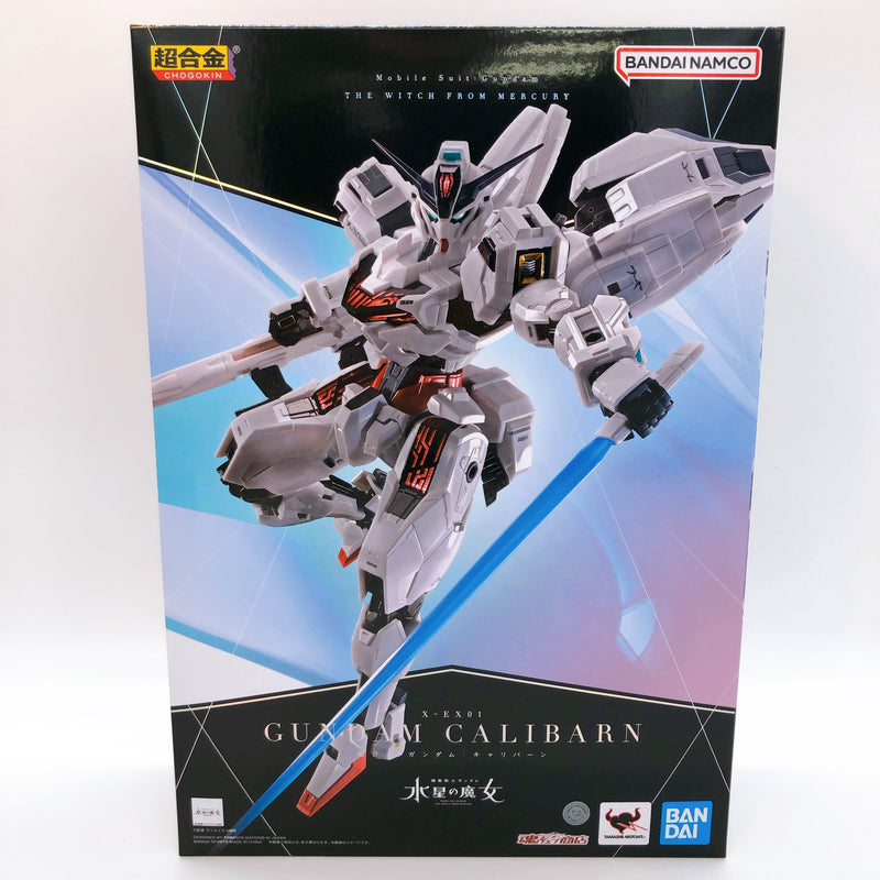 CHOGOKIN Gundam Calibarn The Witch From Mercury Bandai Action Figure NEW