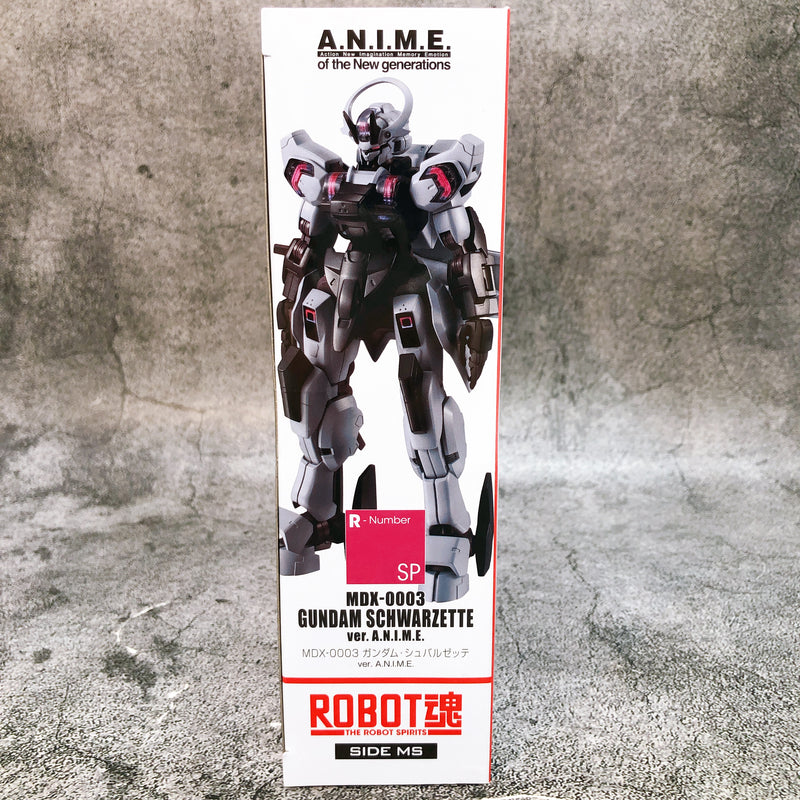 THE ROBOT SPIRITS SIDE MS MDX-0003 Gundam Schwarzette ver. A.N.I.M.E. Figure NEW