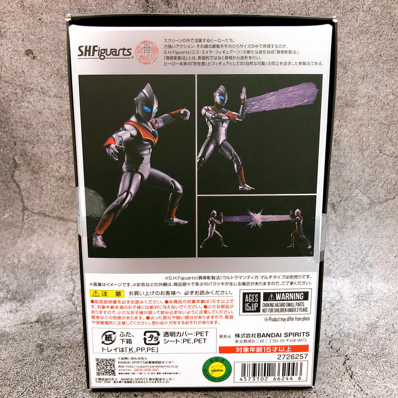 Shinkocchou Seihou Evil Tiga Ultraman Tiga S.H.Figuarts Action Figure Bandai NEW