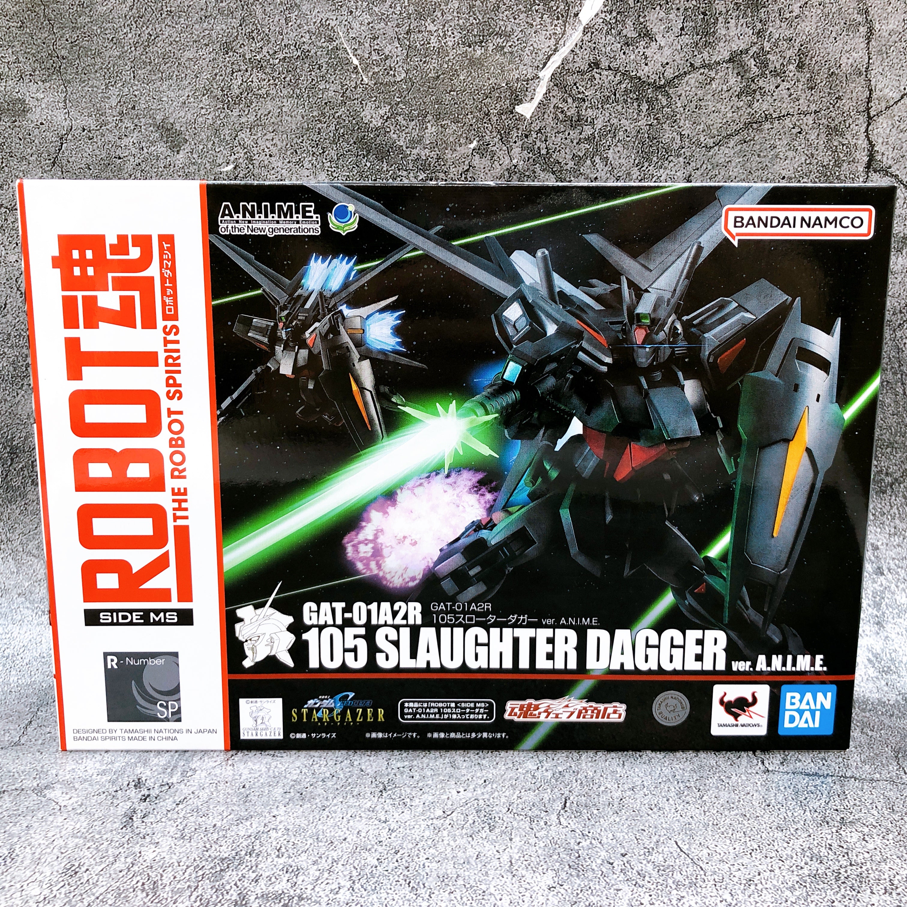 Slaughter Dagger ver A.N.I.M.E. Robot Spirits GAT-01A2R 105 Bandai Action Figure