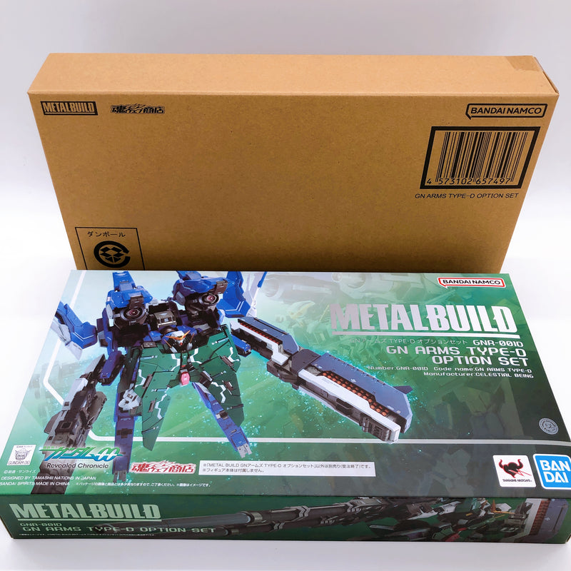 METAL BUILD GN ARMS TYPE-D Option Set Gundam 00 Action Figure Bandai NEW