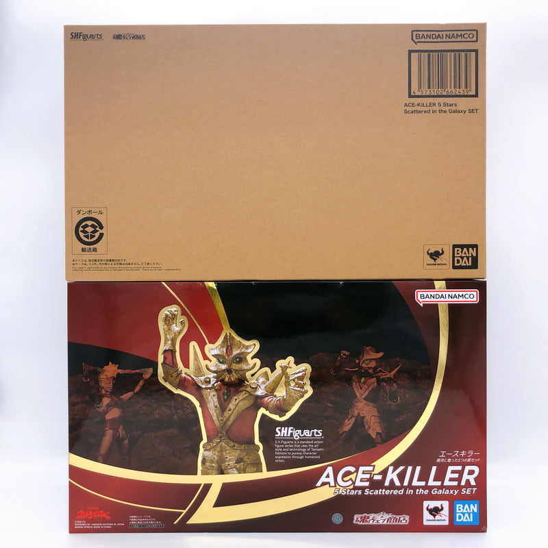 Ace Killer 5 Stars Scattered in the Galaxy SET S.H.Figuarts Ultraman A Bandai