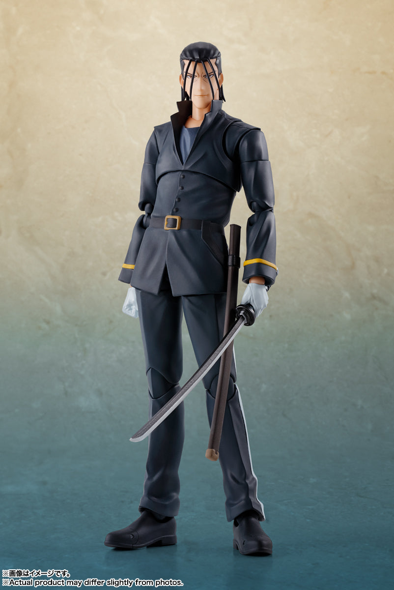 S.H.Figuarts Rurouni Kenshin Hajime Saito Action Figure Bandai Japan AUTHENTIC