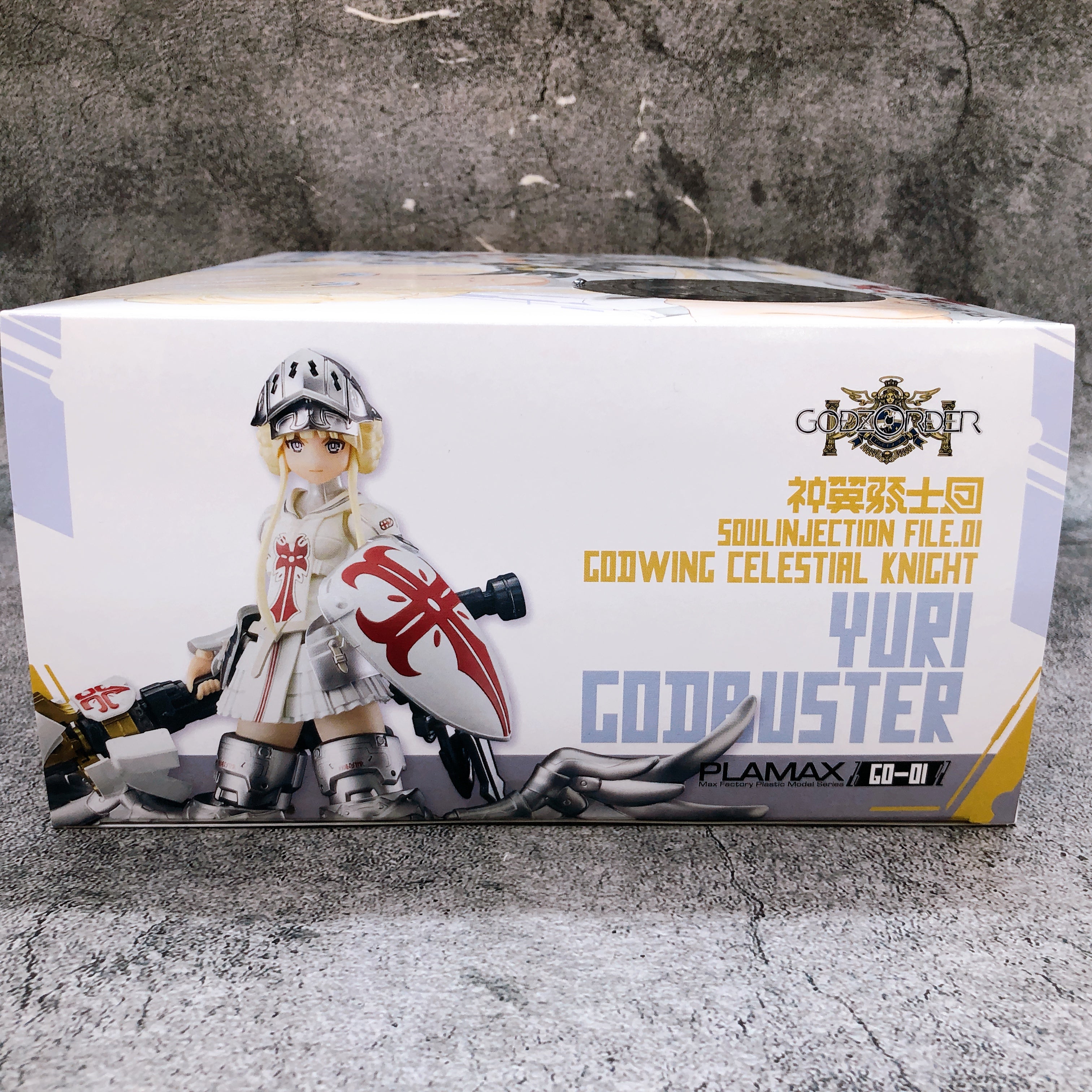 PLAMAX Godz Order Godwing Celestial Knight Yuri Godbuster Plating Ver Kit Sealed