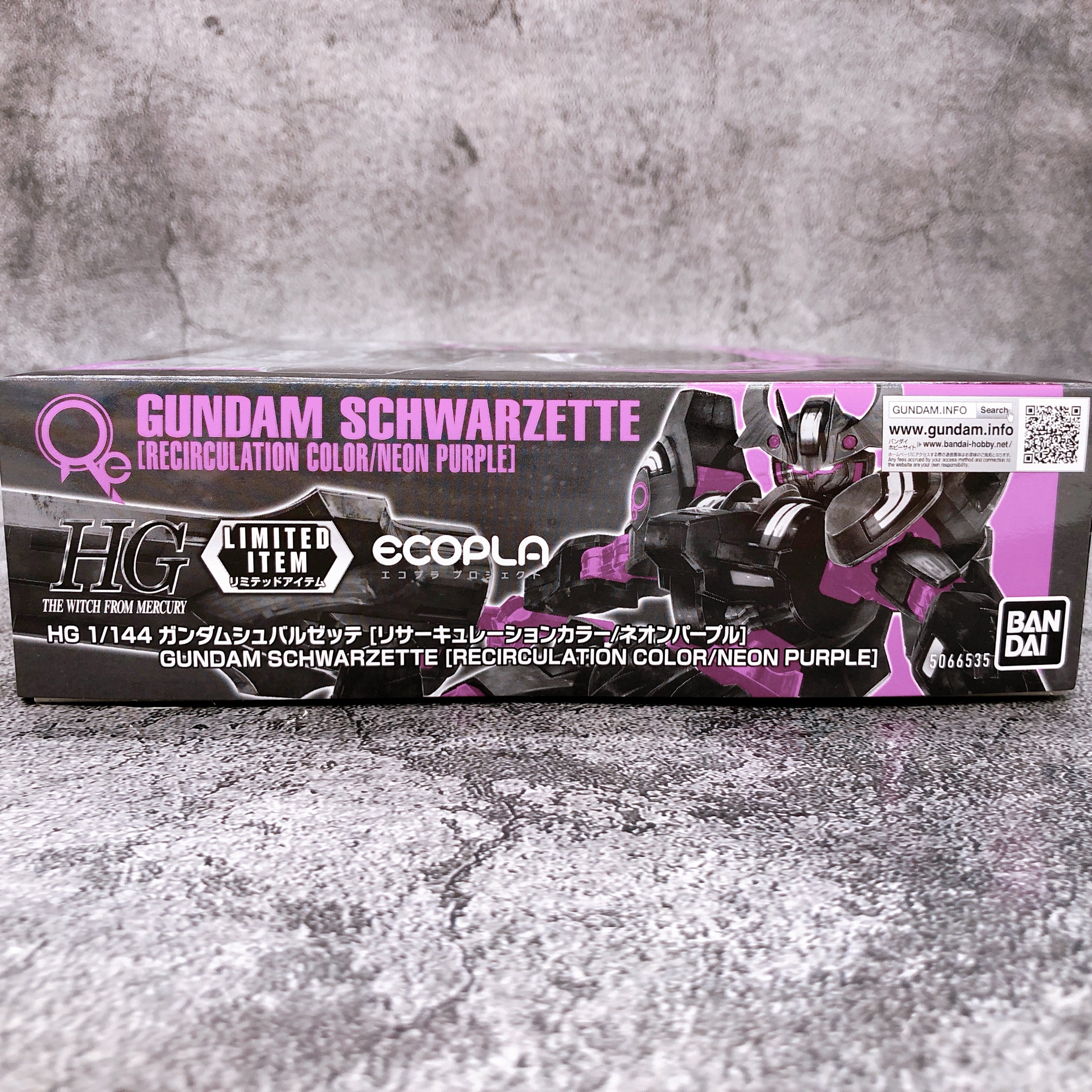 HG 1/144 Gundam Schwarzette Recirculation Color Neon Purple