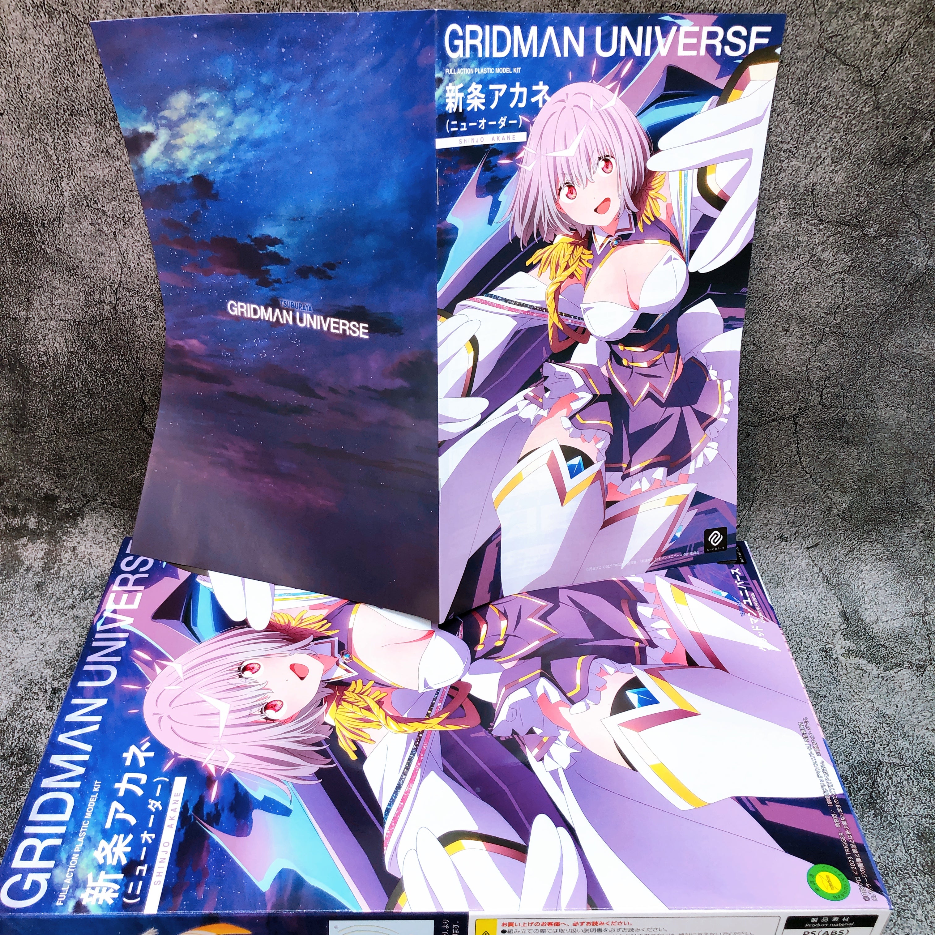 Gridman Universe Akane Shinjo NEW ORDER Full Action Model Kit Annulus Japan NEW