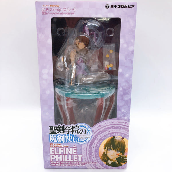 Nippon Columbia Demon Sword Master ELFINE PHILLET Bunny Costume 1/6 Figure NEW