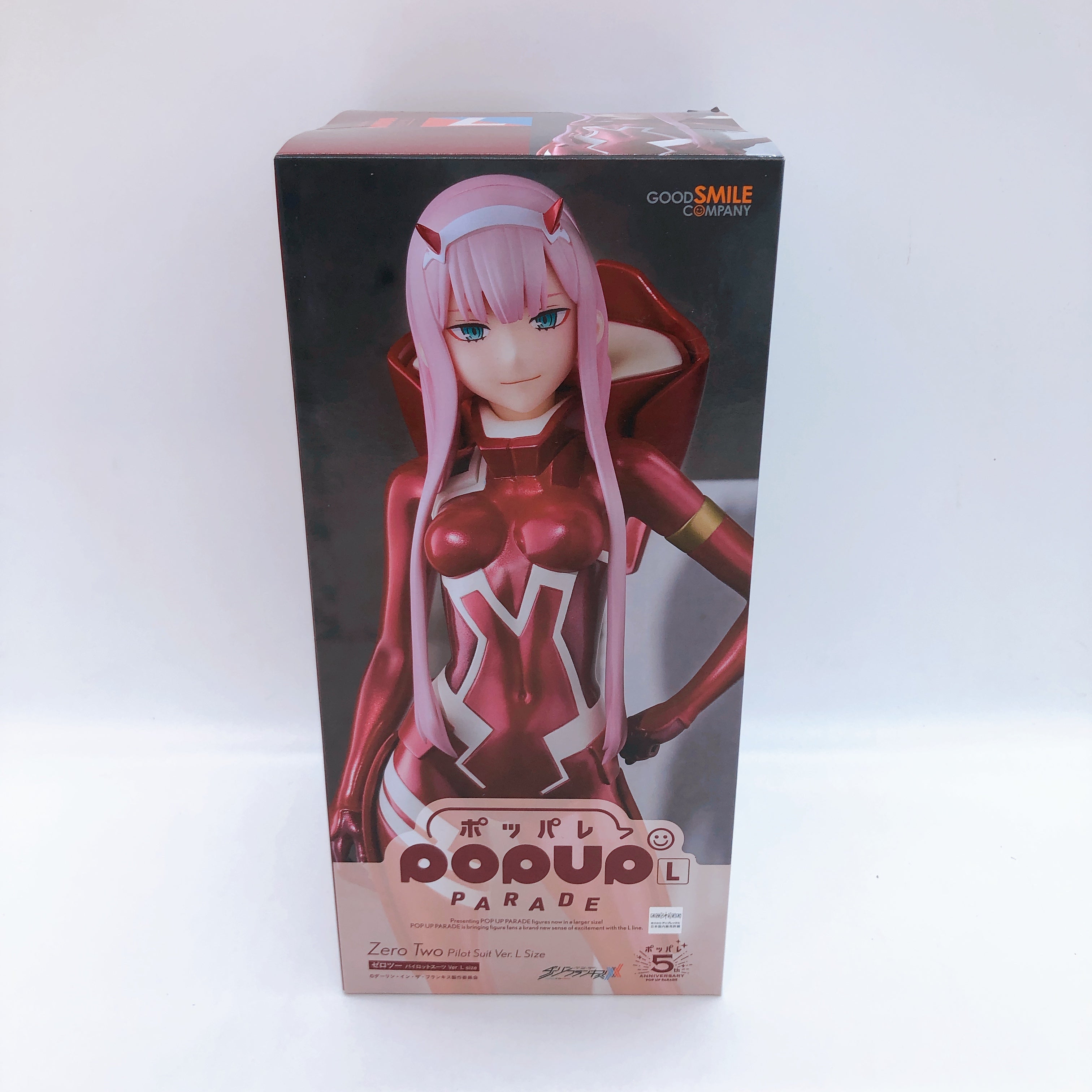 Darling in the Franxx Zero Two Pilot Suit ver. L size Figure POP UP PARADE Japan