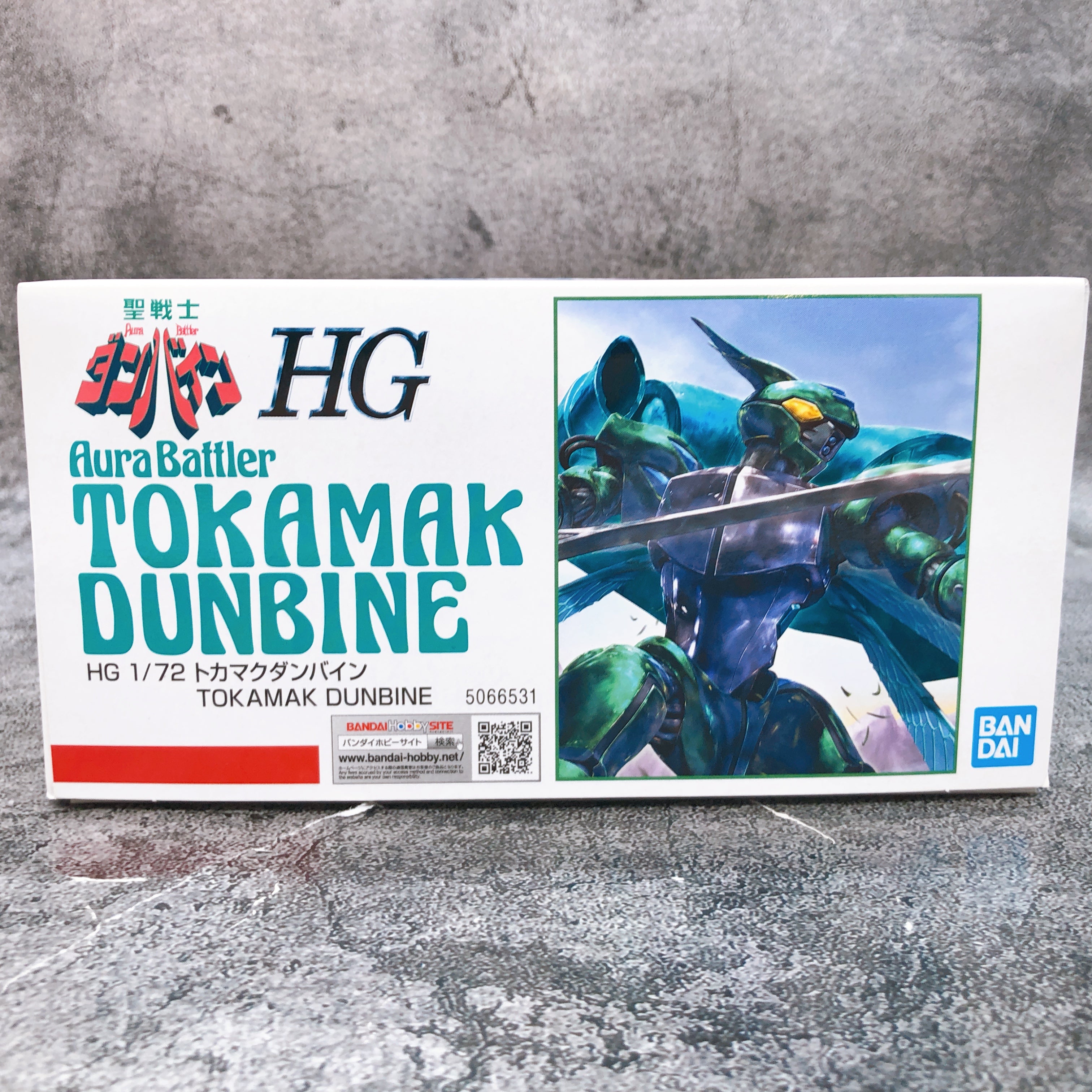 HG 1/72 Tokamak Dunbine Aura Battler Dunbine Model Kit Premium Bandai Japan NEW
