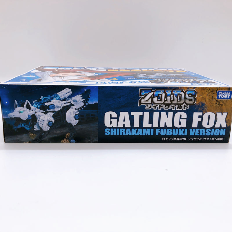 (w/Bonus) ZOIDS Hololive Fubuki Shirakami Ver Gatling Fox Kit TAKARA TOMY NEW