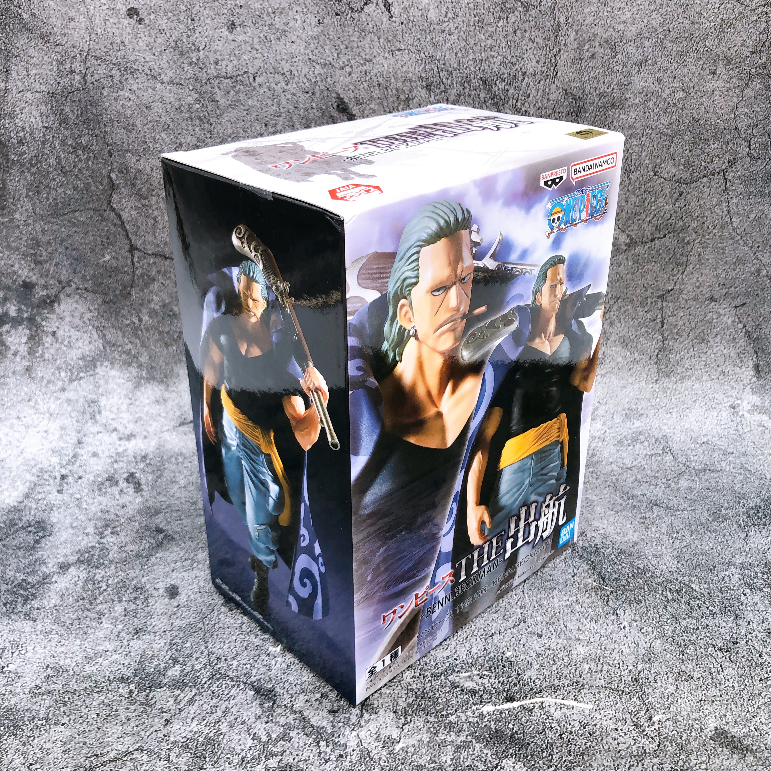 ONE PIECE Ben Beckman The Departure Figure BANPRESTO Japan Sealed FASTSHIP