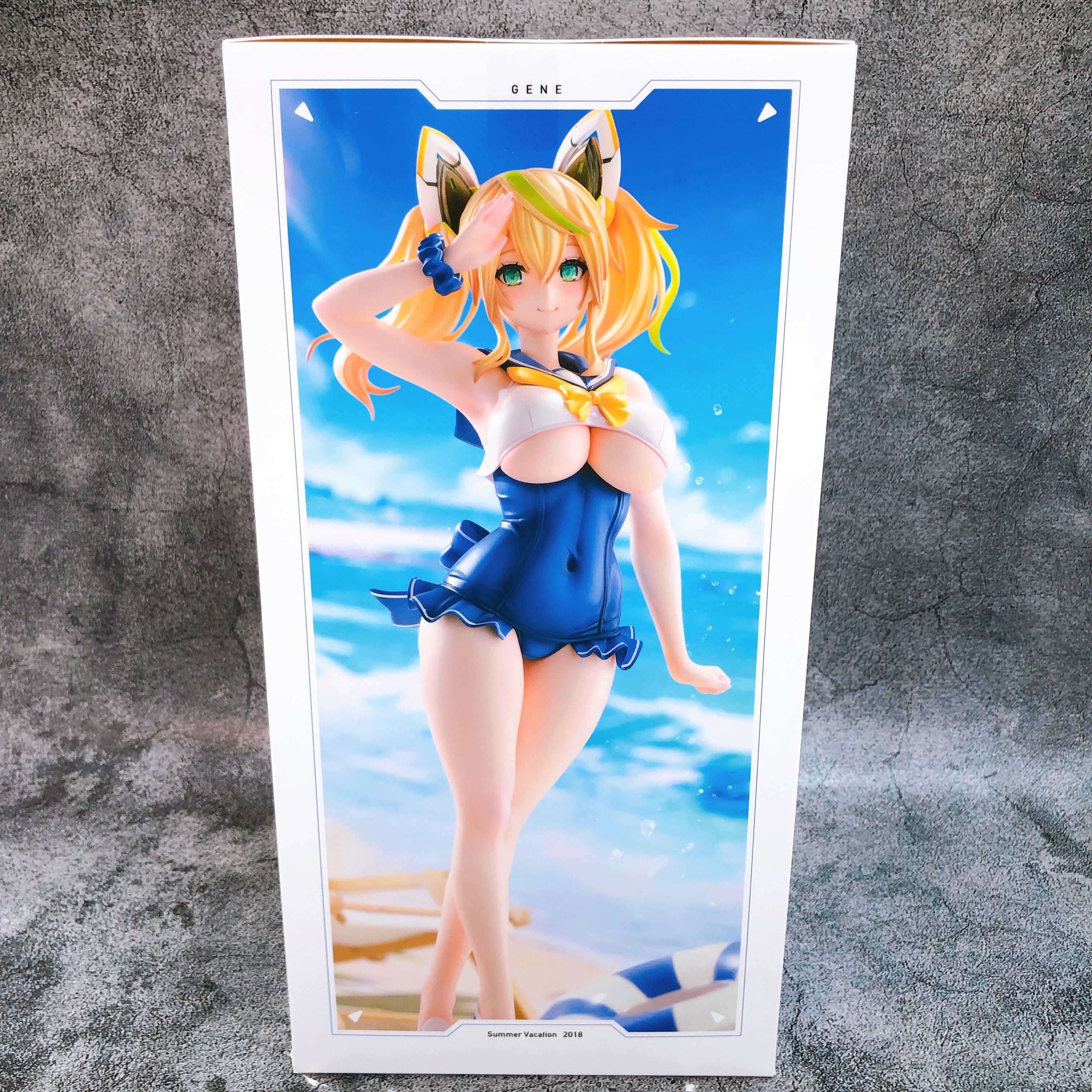 PHANTASY STAR ONLINE 2 es Gene Cool Breeze Summer Vacation 1/7 Figure Sealed NEW