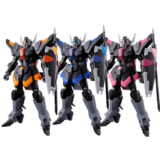 HG 1/144 Black Knight Squad Rud-ro.A Redelard & Daniel & Liu Custom Set Gundam