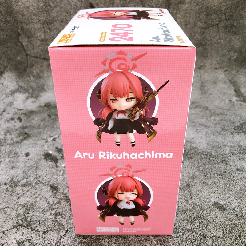 Blue Archive Aru Rikuhachima Nendoroid 2470 Action Figure Sealed FASTSHIP Japan