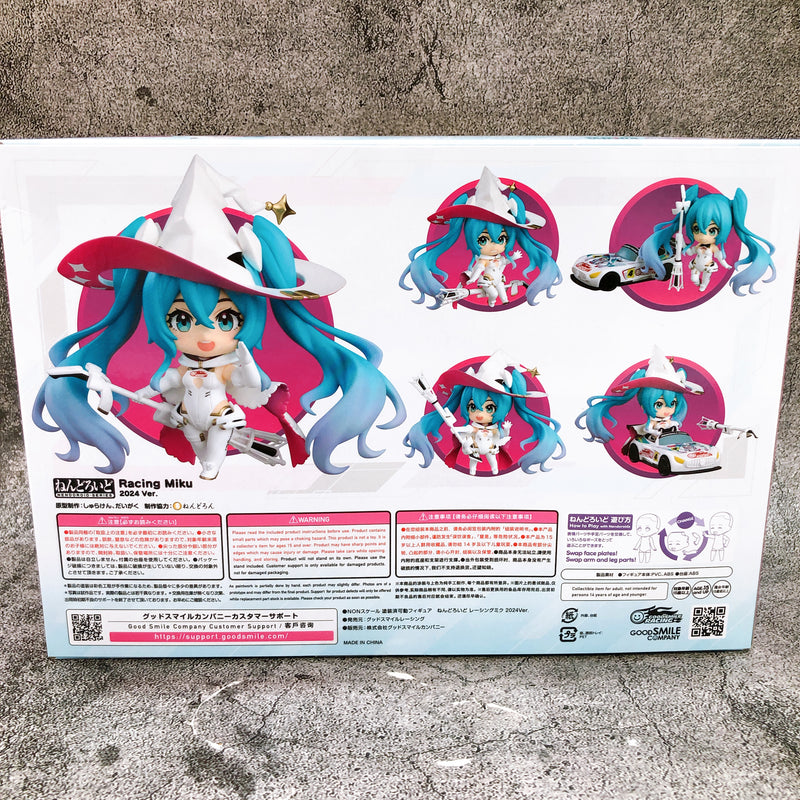 Racing Hatsune Miku 2024 Ver. Nendoroid 2477 Action Figure Good Smile Japan New