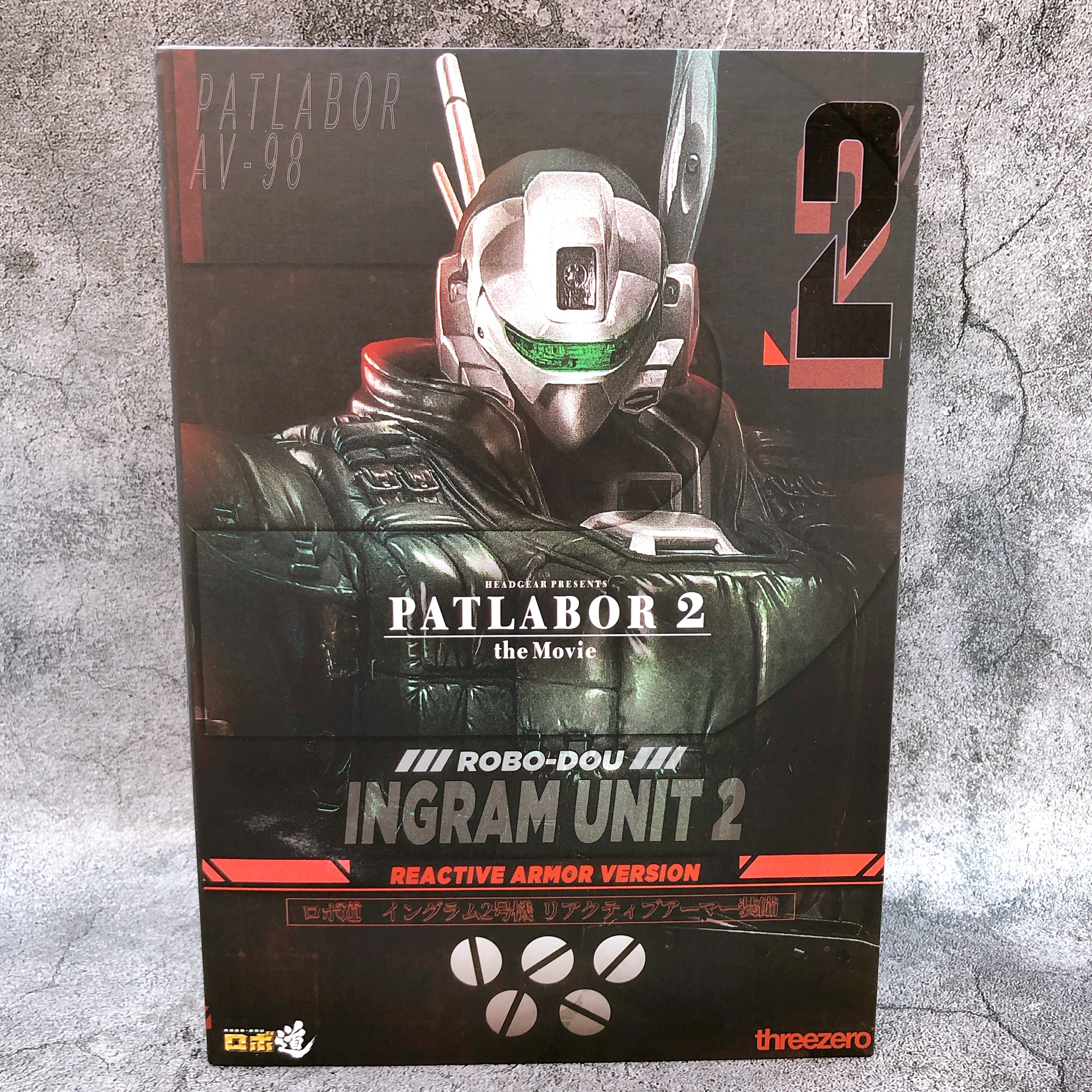 Patlabor Ingram Unit 2 Reactive Armor Ver. 1/35 Robo-Dou Action Figure Threezero