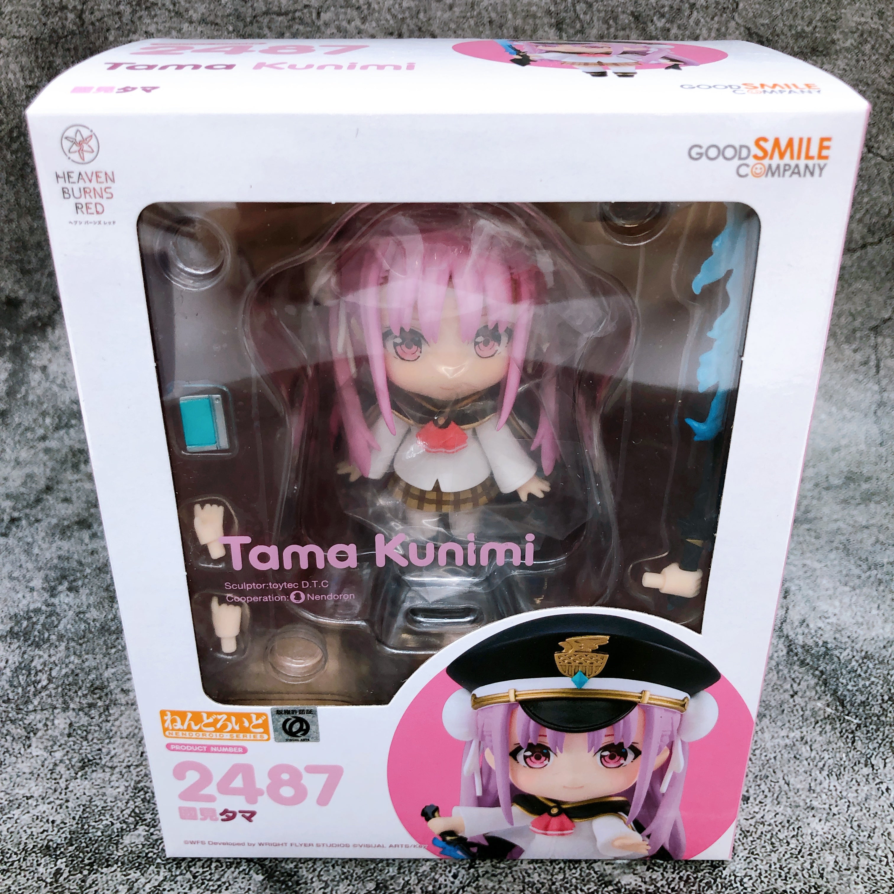 w/Bonus) Heaven Burns Red Tama Kunimi Nendoroid 2487 Figure Good Smil