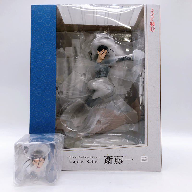 (w/Bonus) Rurouni Kenshin Hajime Saito 1/8 Scale Figure KOTOBUKIYA ARTFX J NEW