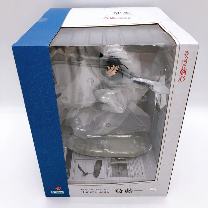 (w/Bonus) Rurouni Kenshin Hajime Saito 1/8 Scale Figure KOTOBUKIYA ARTFX J NEW