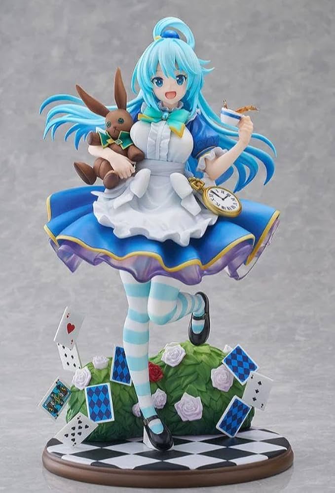 Konosuba Aqua Fairy tale ver. 1/7 Scale Figure Proof AUTHENTIC Japan Anime