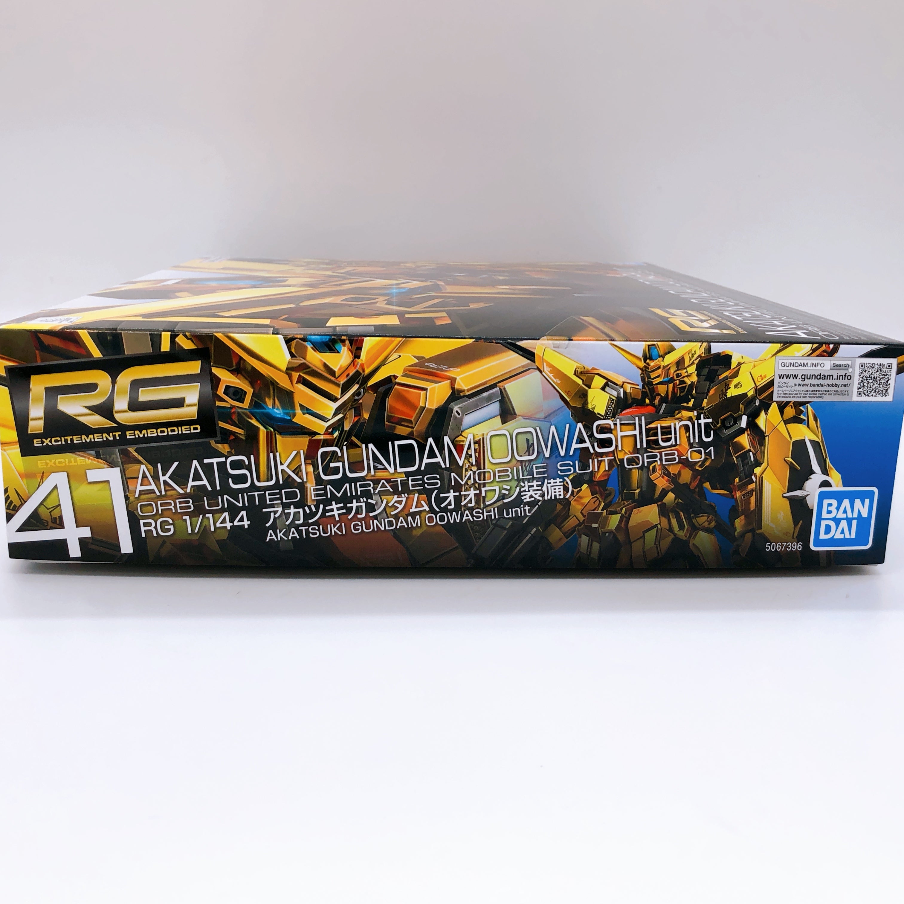 RG 1/144 AKATSUKI GUNDAM OOWASHI unit 機動戰士 高達 曉高達