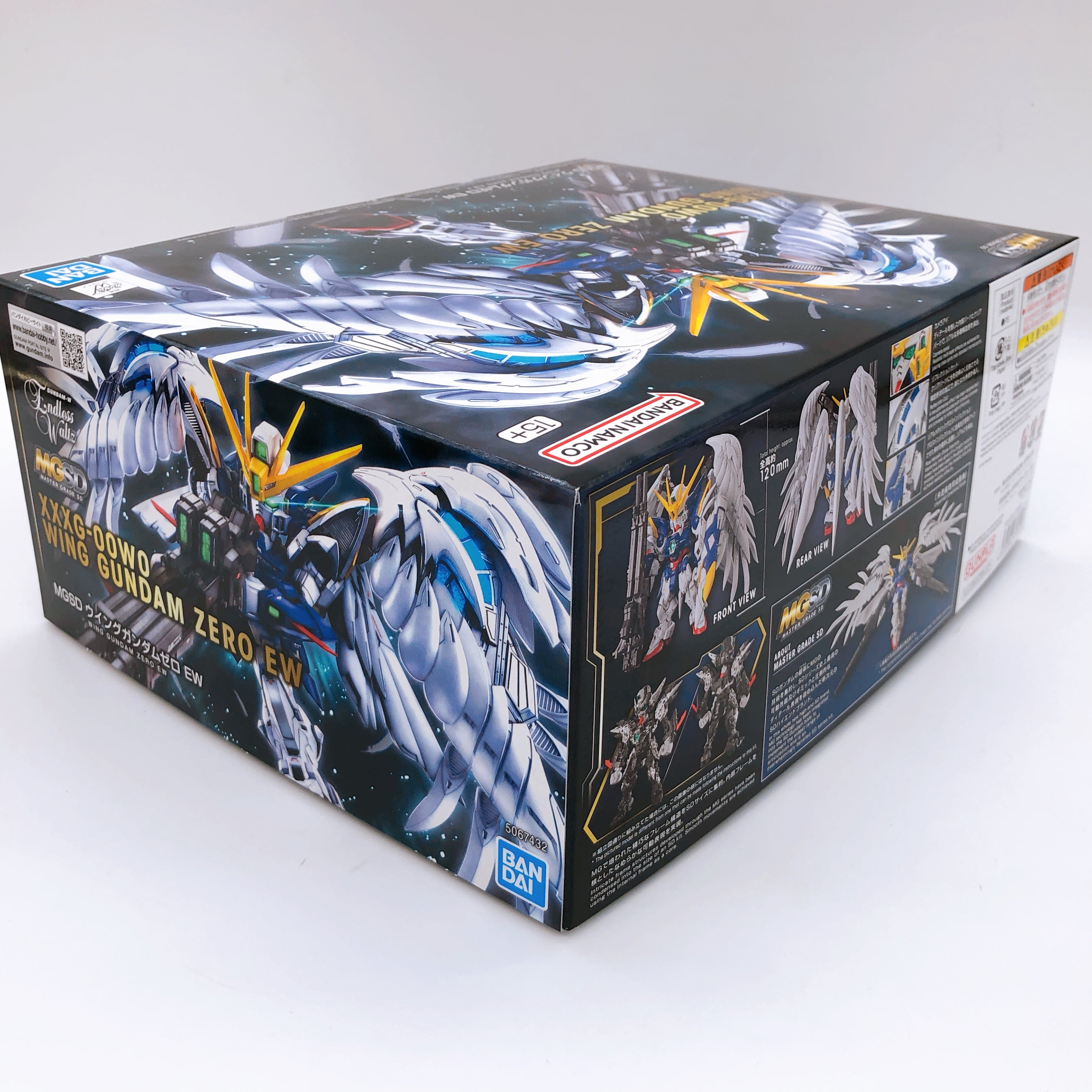 MGSD Wing Gundam Zero EW XXXG-00W0 Gunpla Model Kit Bandai
