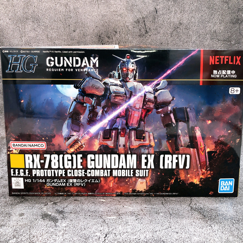 HG 1/144 Gundam EX RFV Requiem for Vengeance Model Kit Bandai Japan NEW FASTSHIP