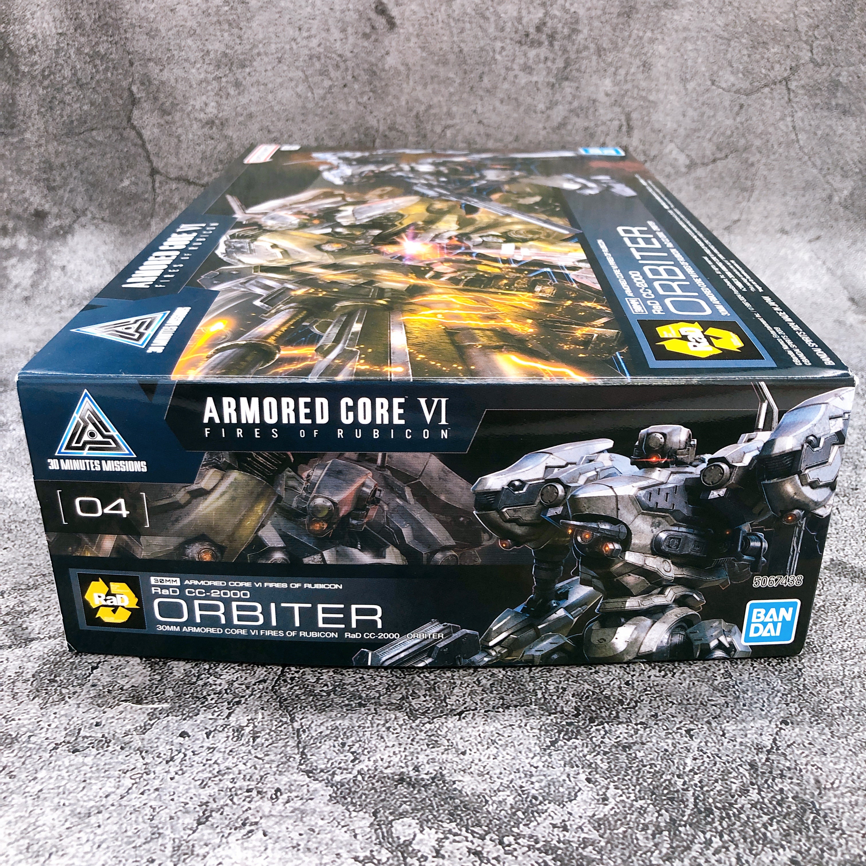 30MM Armored Core VI RaD CC-2000 ORBITER Model Kit Bandai Japan NEW FA