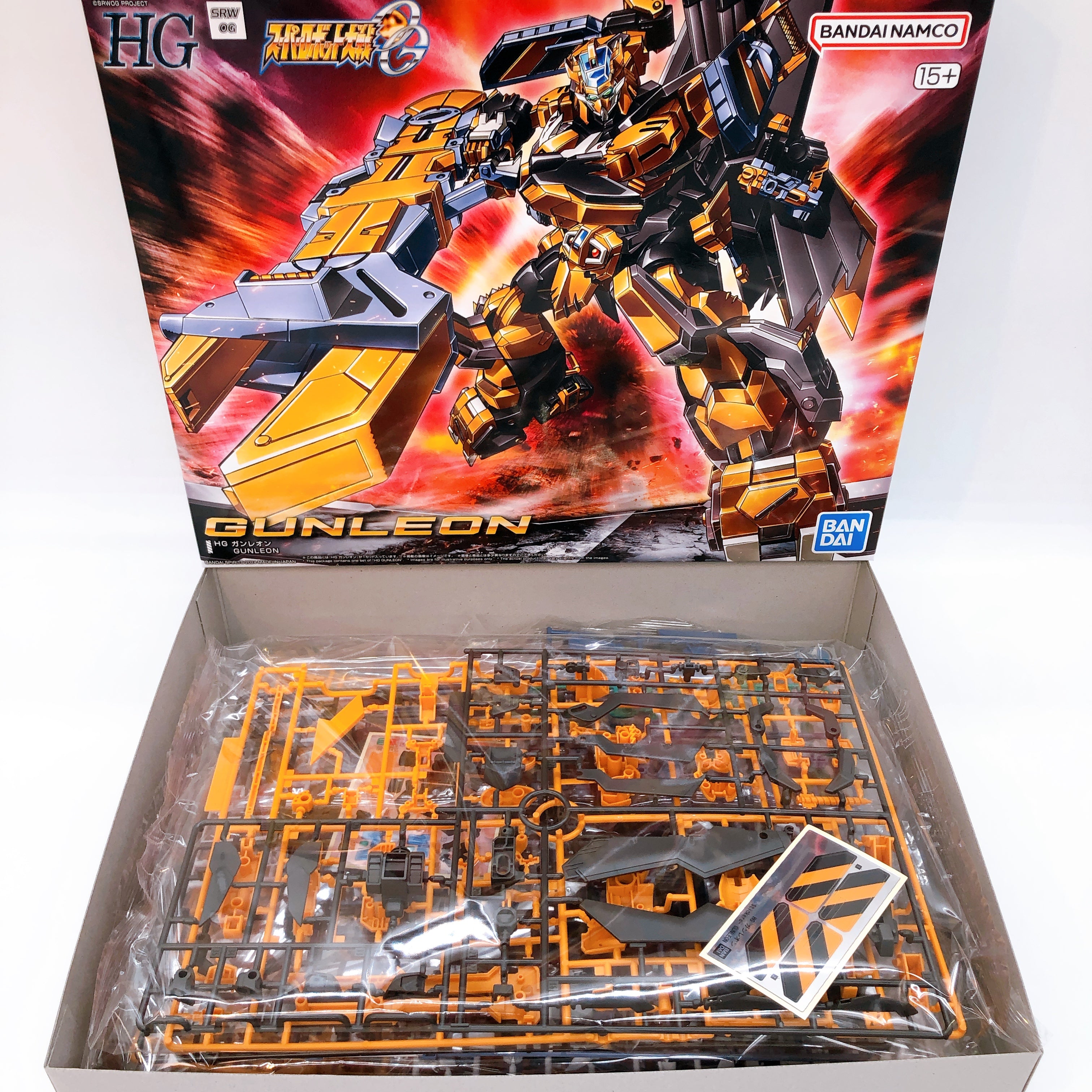 HG Gunleon Super Robot Wars OG Model Kit Bandai Japan NEW