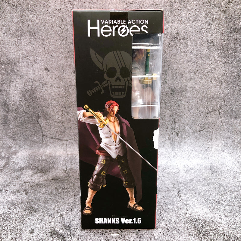 One Piece Red-Haired Shanks Ver.1.5 Variable Action Heroes Figure MegaHouse NEW