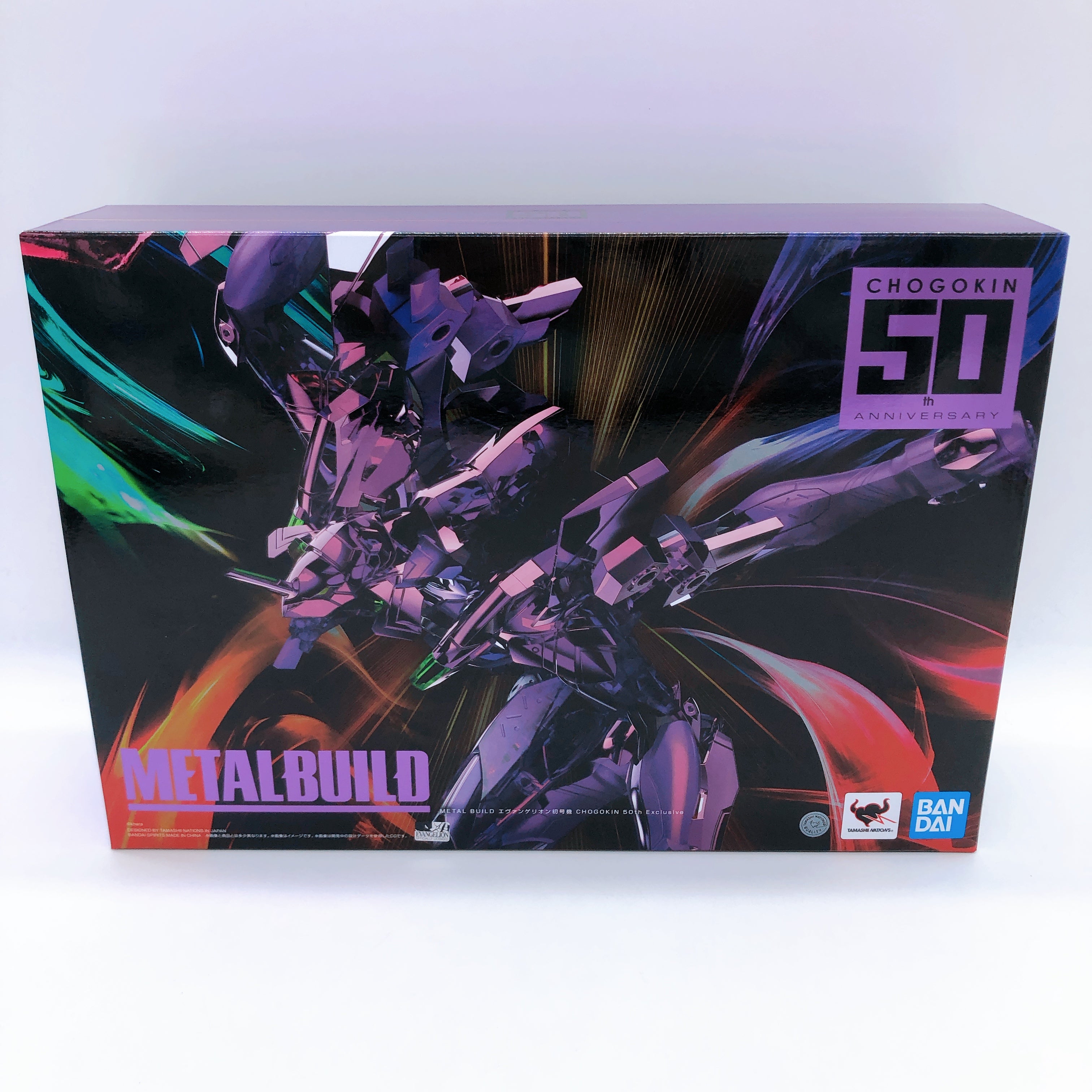 Evangelion Unit-01 CHOGOKIN 50th Exclusive METAL BUILD Action Figure Bandai JP