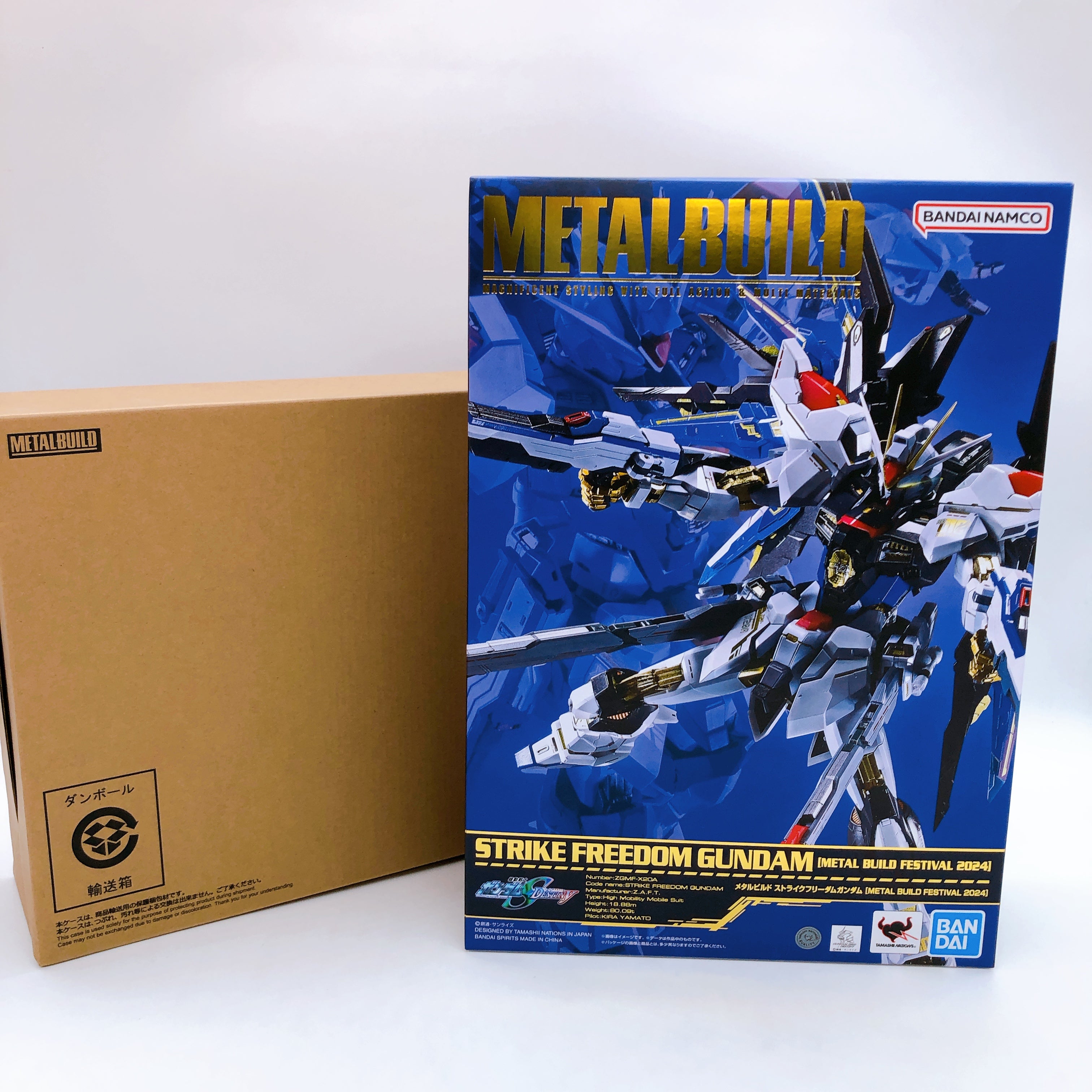 METAL BUILD Strike Freedom Gundam FESTIVAL 2024 ver. Action Figure Bandai NEW