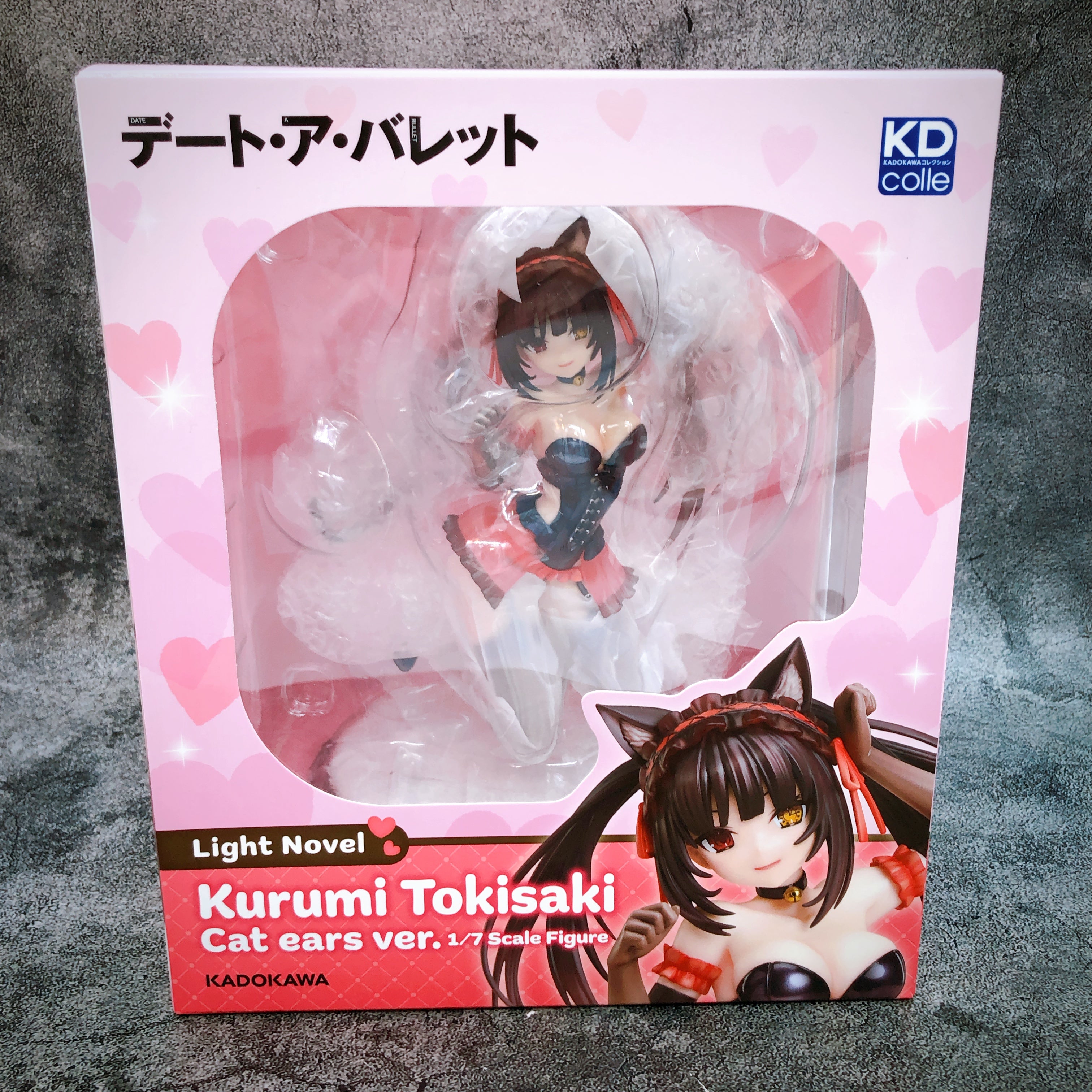 Date A Bullet Kurumi Tokisaki Light Novel Cat Ears Ver. 1/7 Scale Figure Kdcolle