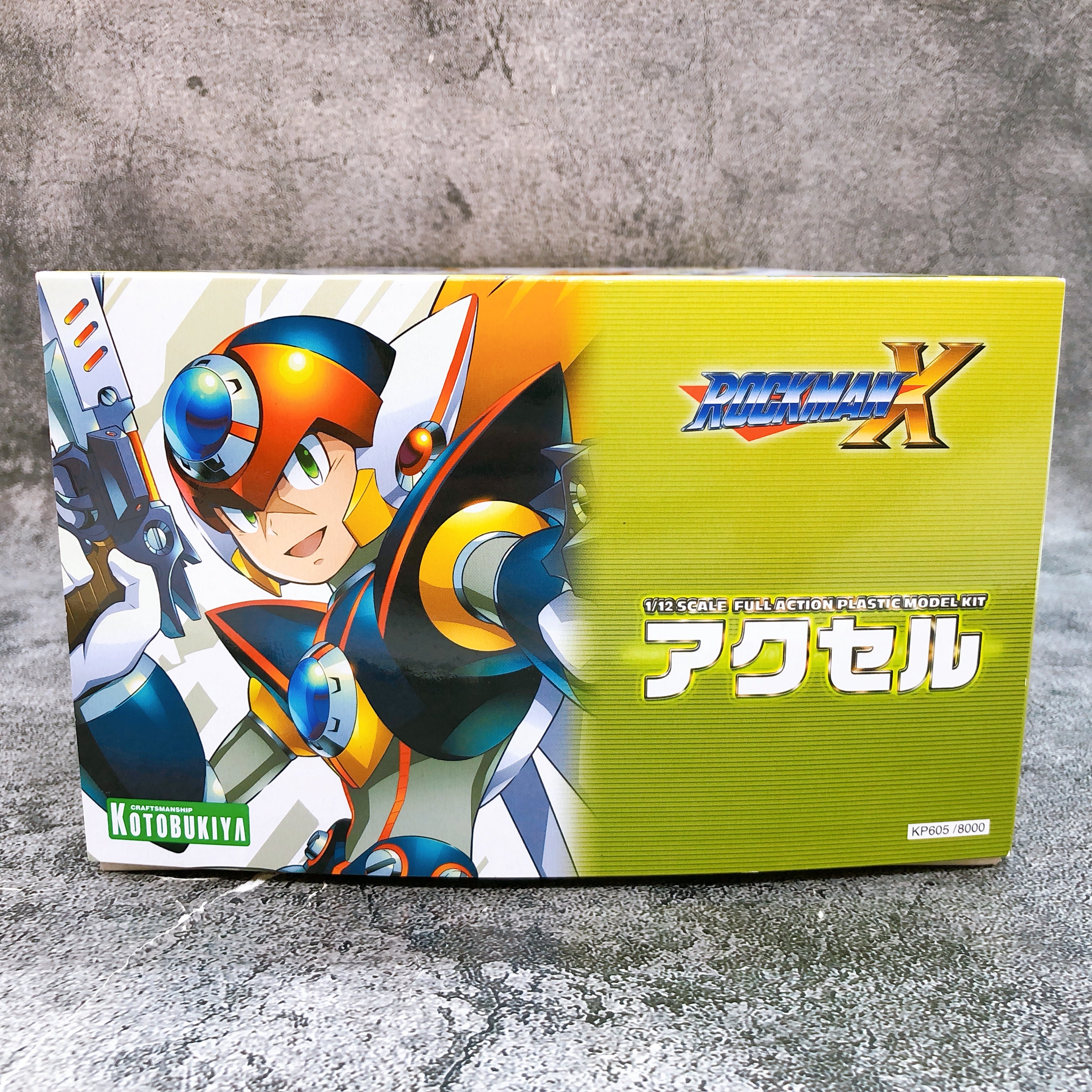 Mega Man X AXL Rockman X 1/12 Scale Plastic Model Kit 15+ KOTOBUKIYA J