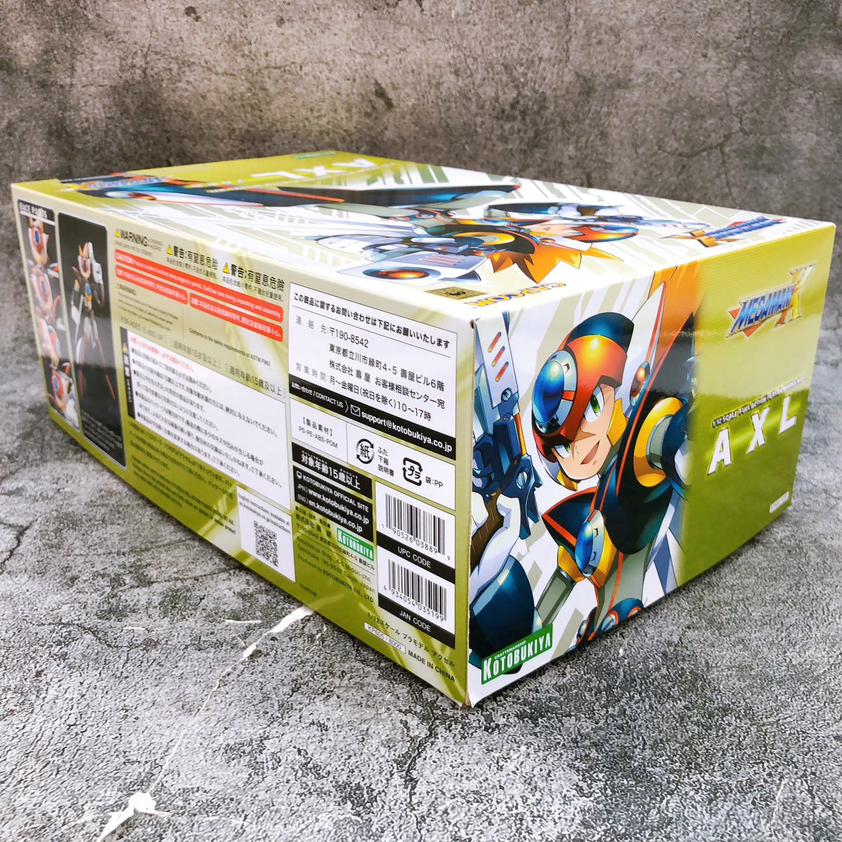 Mega Man X AXL Rockman X 1/12 Scale Plastic Model Kit 15+ KOTOBUKIYA Japan NEW
