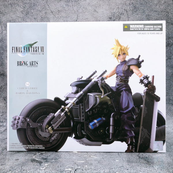 BRING ARTS Cloud Strife & Hardy Daytona Final Fantasy VII