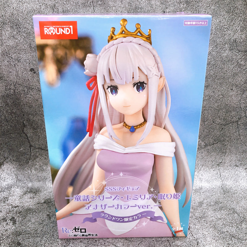 Re:Zero Emilia Sleeping Beauty Another Color ver. SSS Figure FuRyu NEW FASTSHIP