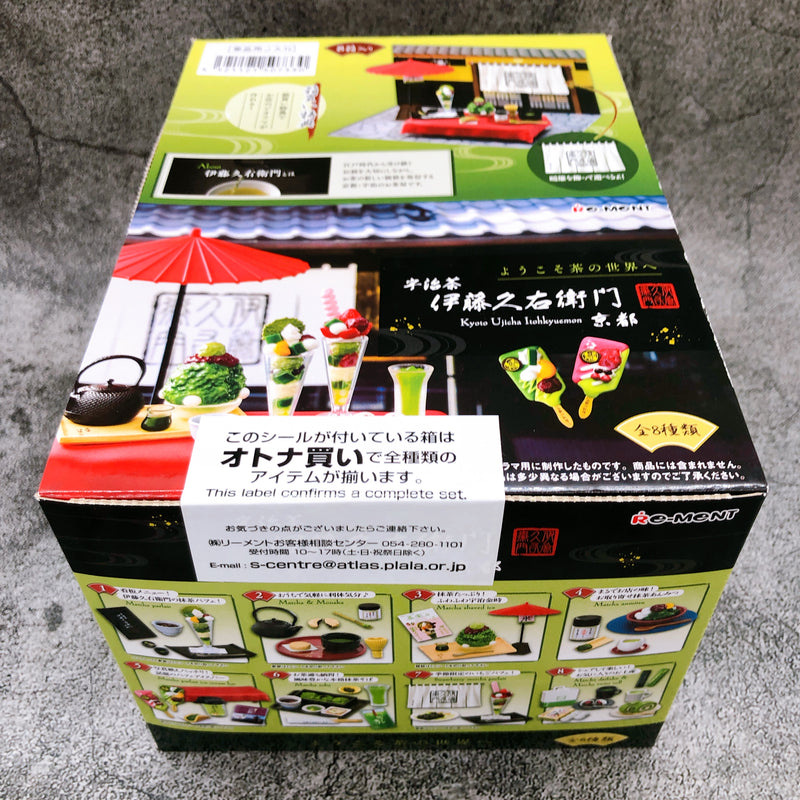 Re-Ment Miniature Japan Kyoto Ujicha Itohkyuemon Matcha Dessert Figure Set NEW