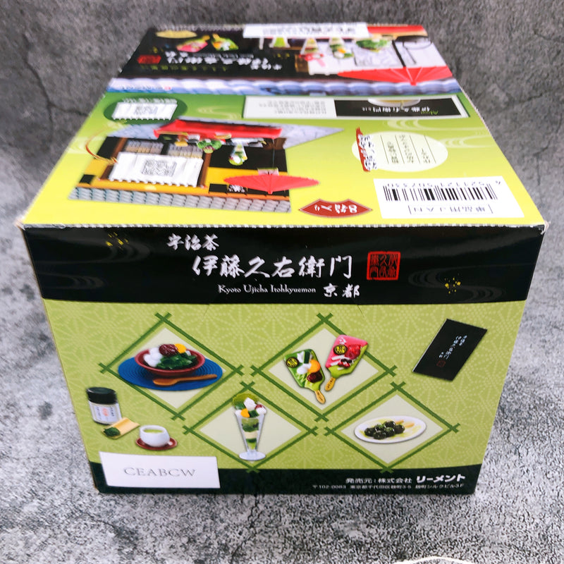 Re-Ment Miniature Japan Kyoto Ujicha Itohkyuemon Matcha Dessert Figure Set NEW