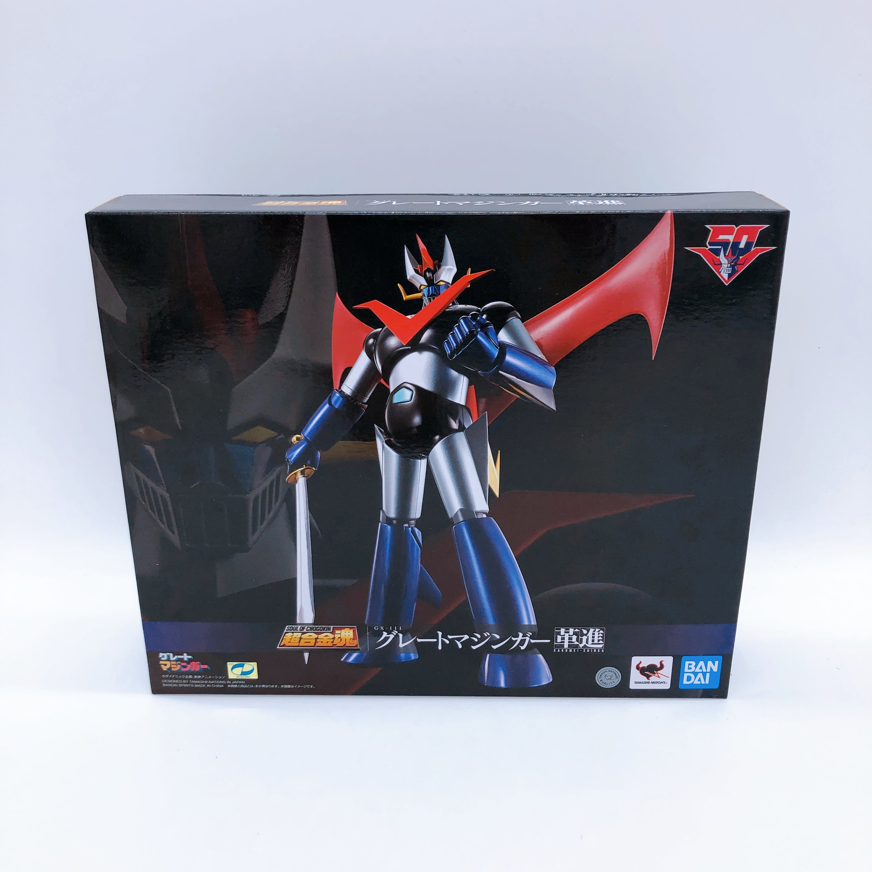 Soul of Chogokin GX-111 Great Mazinger Figure Kakumei Shinka Bandai Japan Sealed