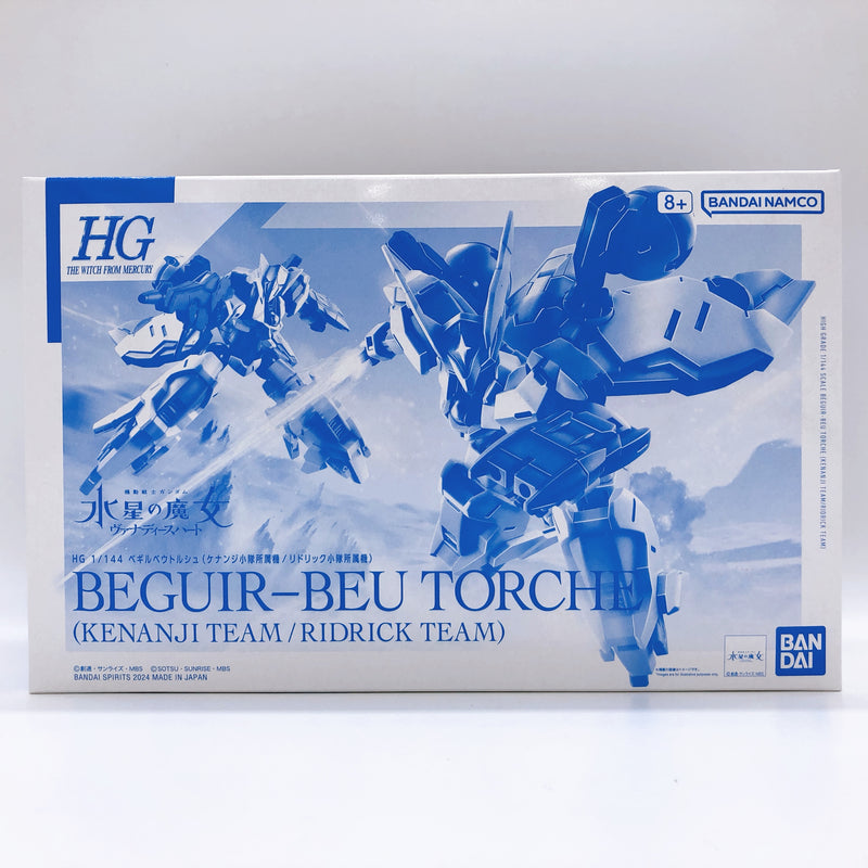 HG 1/144 Beguir-Beu Torche Kenanji / Ridrick Team Model Kit Premium Bandai NEW