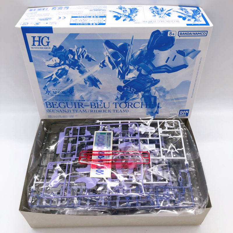 HG 1/144 Beguir-Beu Torche Kenanji / Ridrick Team Model Kit Premium Bandai NEW