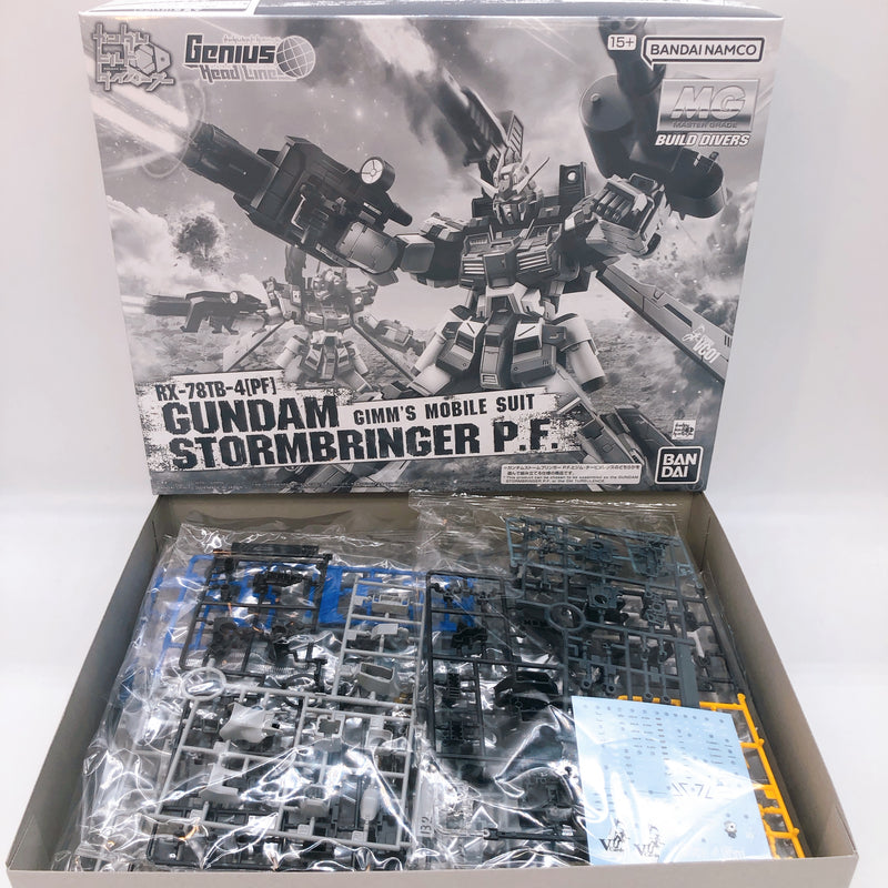 MG 1/100 Gundam Stormbringer P.F. Build Divers Model Kit Premium Bandai NEW