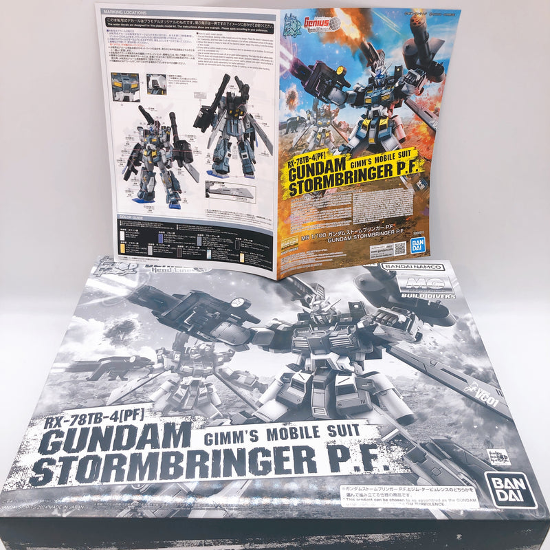 MG 1/100 Gundam Stormbringer P.F. Build Divers Model Kit Premium Bandai NEW