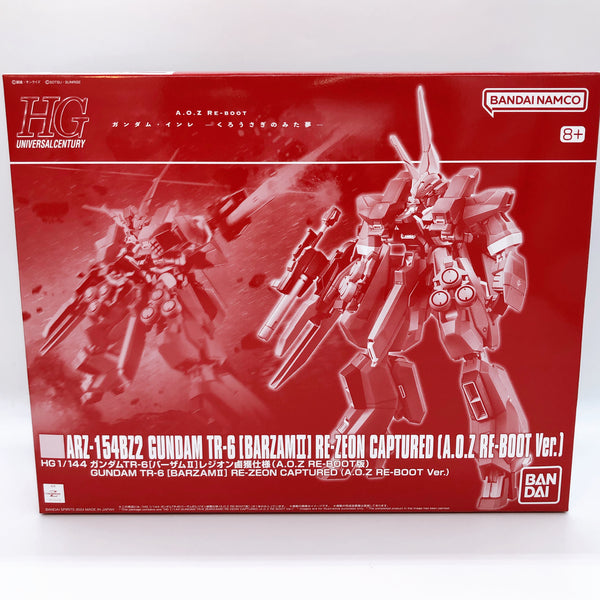 HG 1/144 Gundam TR-6 BARZAM II Re-Zeon Captured Gunpla Model Kit Premium Bandai