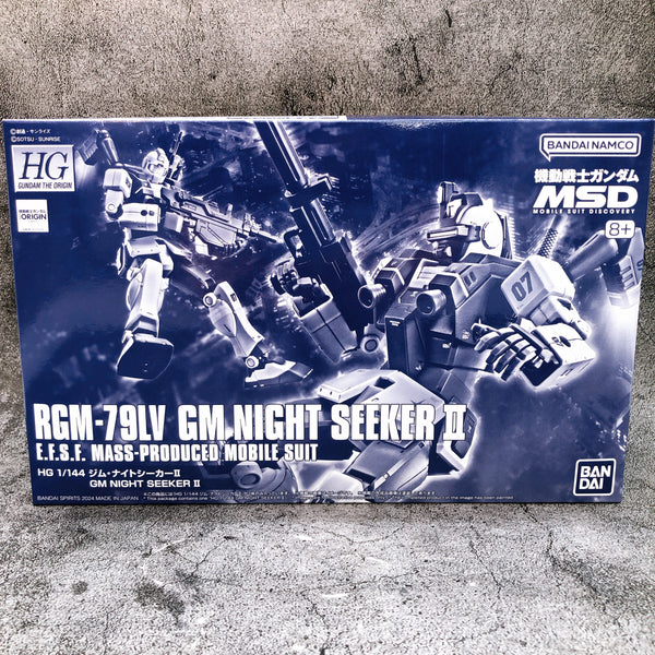 HG 1/144 RGM-79LV GM Night Seeker II Gunpla Model Kit Premium Bandai Japan NEW