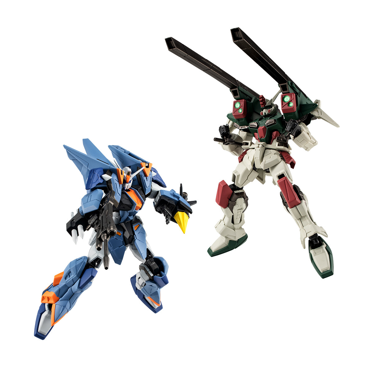 Mobile Suit Gundam G-Frame FA Duel Blitz ＆ Lightning Buster Action Figure 15+