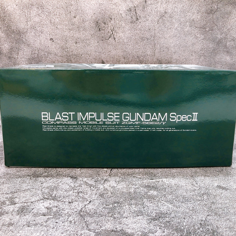 RG 1/144 Blast Impulse Gundam Spec II Seed Freedom Model Kit Gunpla Bandai Japan