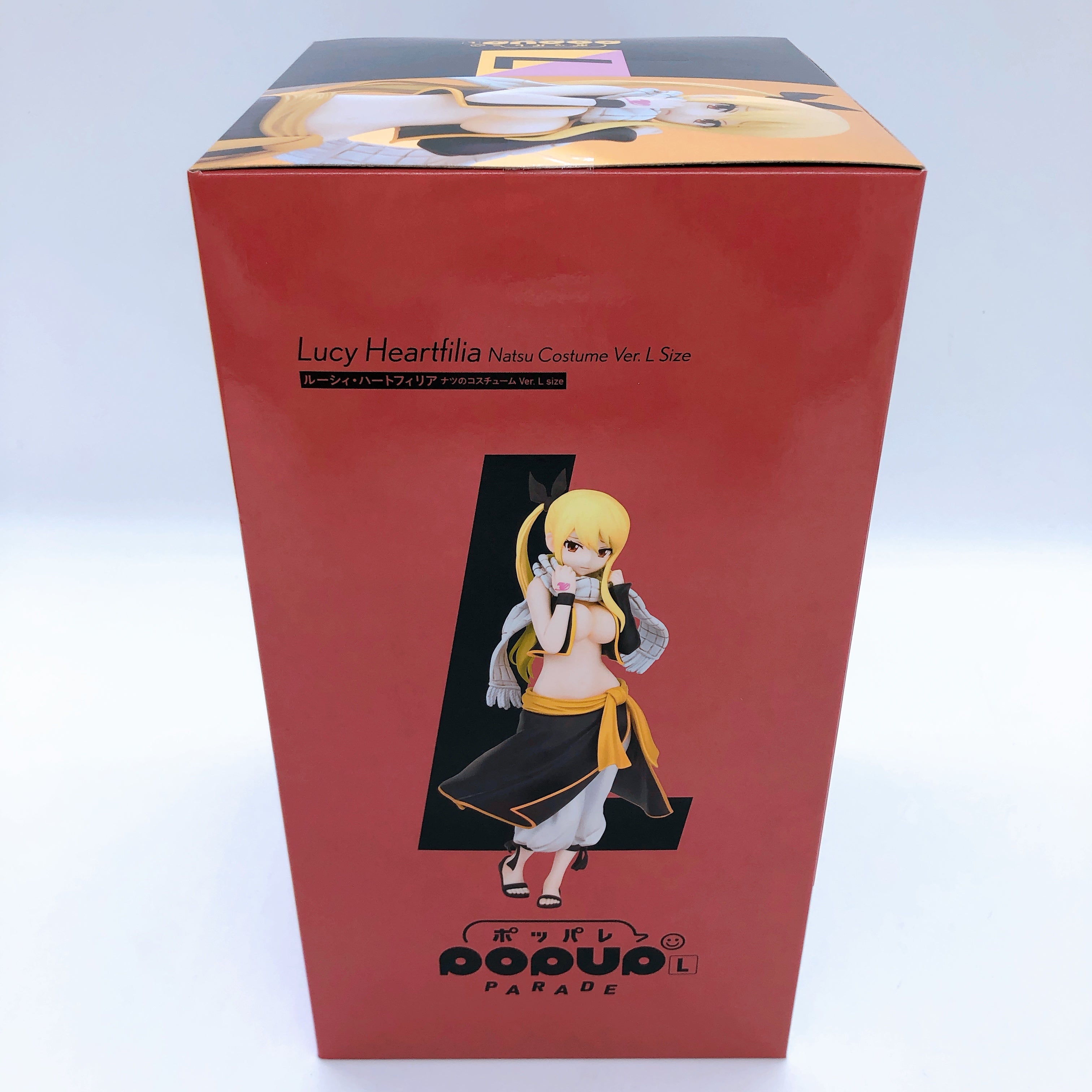 Fairy Tail Lucy Heartfilia Natsu Costume Ver. L Size POP UP PARADE Figure Sealed